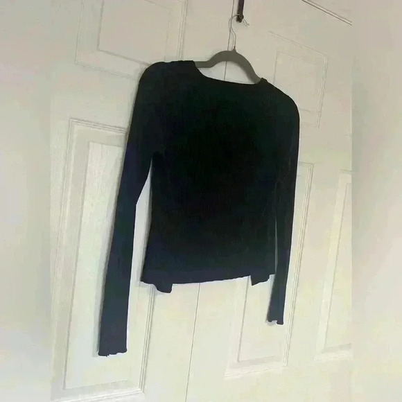 Banana republic 100%  silk navy blue cardigan XS - Picture 4 of 4